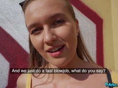 Come On Flash Those Perfect Tits For Me for Cash - with naughty 18yo blonde Stacy Cruz