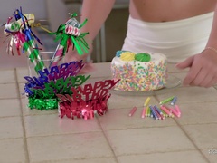 Birthday girl receives the best present in her life