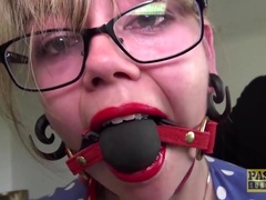 Gagged Fake Tits Blonde Bombshell Madison Stuart Serves Dick - Pascal white