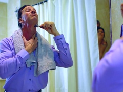 Wife cheats hubby with younger man with huge dick