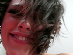 Busty madam having big boobs is demonstrating great sex skills