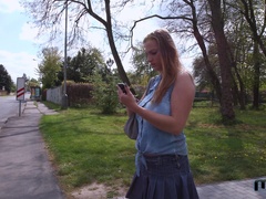 Busty chick Suzie moans while a bald guy drills her wet pussy