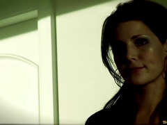 Whore sucks gloryhole dick and gets fucked in the ass