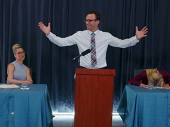 Abella Danger shares massive inches with older female