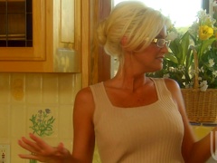 Rhyse Richards! Hot Blonde needs Two Cocks to Get Her Off! One in Each Hole!