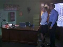 Boss Fucks His Blonde Secretary in His Office