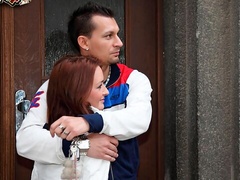 Beautiful teen with perfect tits Lidka screwed by a fat penis