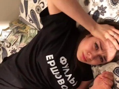 Salacious Russian teen POV emotion-charged xxx scene