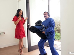 Mexican guy fucks this busty woman so hard that she falls in love