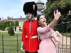 Stroking The Guard's Post