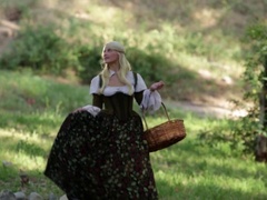 Long hair diva with fake tits penetrated hardcore till reaching orgasm