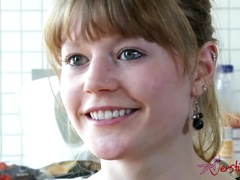 Smiley salacious babe exciting porn scene