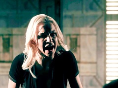 Blonde with massive melons Kenzie Taylor fucked from behind