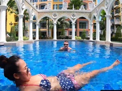 Big tits amateur Thai GF is a horny slut