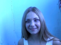 Cutie knows that her mouth and twat have to be used at work