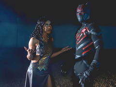 Dark Panther: A DP XXX Parody