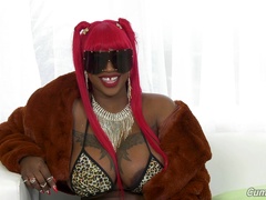 Hilarious black porn actress Victoria Cakes gonna blow your mind in interview