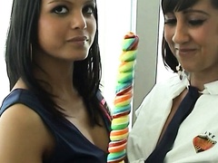 Lacey and Sasha &ndash, Schoolgirls