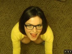 Super hot milf with big tits getting fucked