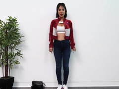 Sexy tattooed girl Ava couldn't refuse his long black dick