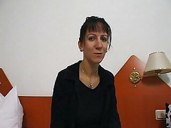 Brunette Hotel Casting small Tits Teen