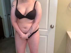 Wife wet herself while toilet was busy