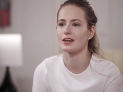 The Lesson Pt 1 - Leana Lovings And Scarlett Sage - Lesbian - Blonde - Brunette - Close Ups - Face Sitting - Fingering - Sixty-nine - Allh*rluv