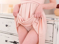 Awesome busty brunette Lia Morano gets fucked by a hard brown cock