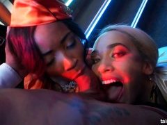 Dirty Nathaly Cherie parties hard and sucks delicious lollicocks