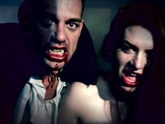 Midnight hardcore with Lucy and Dracula