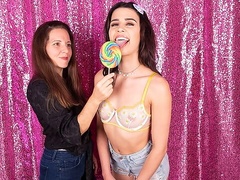 Playful brunette Kylie Rocket is getting her crack penetrated by a big boner